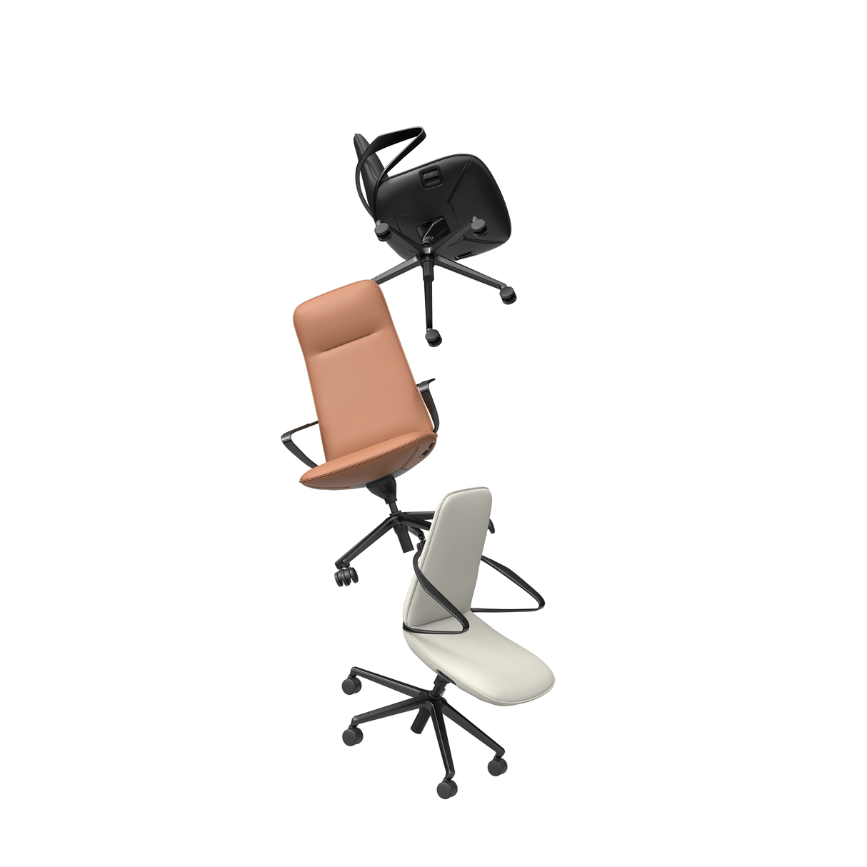 OL Nico Genuine Leather Midback Executive Chair