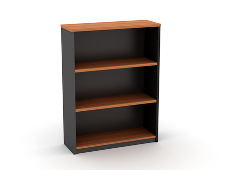 GP OMsystem Commercial Office Open Bookcase 1200mm Height