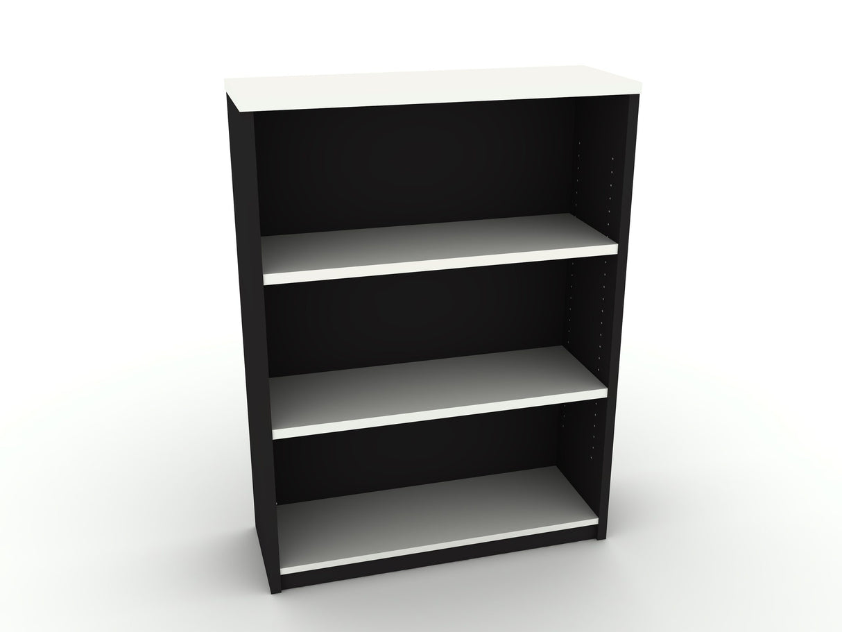 GP OMsystem Commercial Office Open Bookcase 1200mm Height