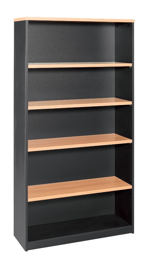 GP OMsystem Commercial Office Open Bookcase 1800mm Height