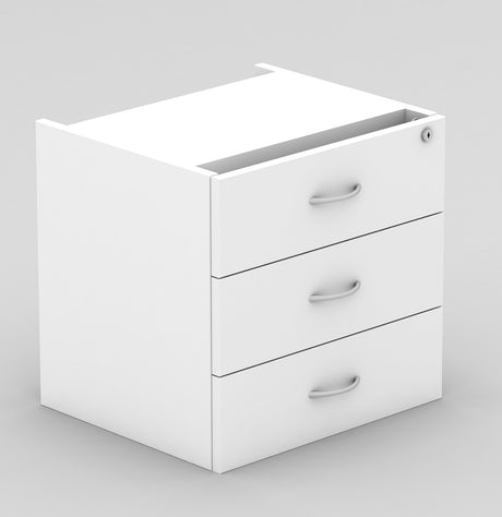 GP OMsystem Commercial Office Fix Desk Pedestal with 3 Drawers