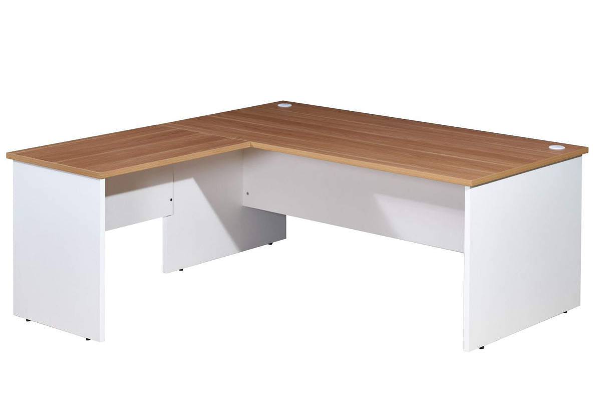 GP Office Open Desk Return – Virginia Walnut