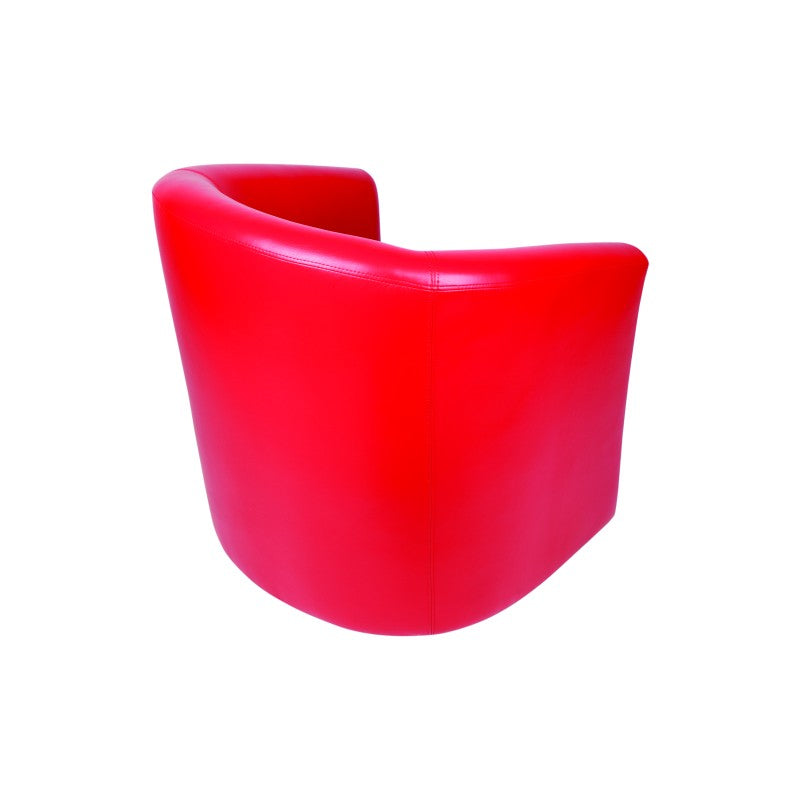 MA Omega Fabric or Vinyl Upholstered 1 Seater Tub Lounge