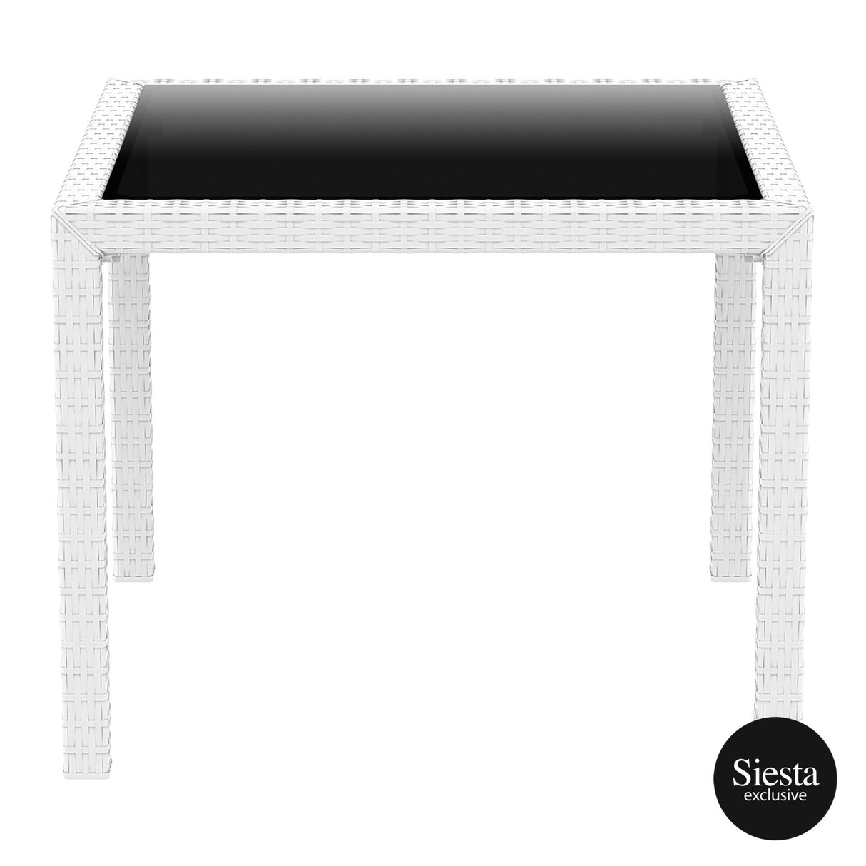FL Bali Tahiti Hospitality Indoor/Shaded Outdoor Dining Table