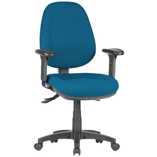 ST Prestige Fabric High Back Task Chair with Arms & Seat Slider