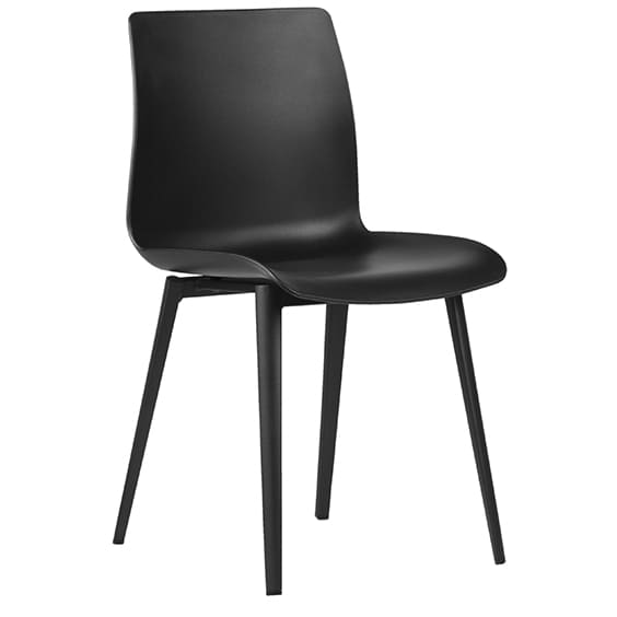 ST Pod Black Metal Leg Plastic Shell Hospitality Chair
