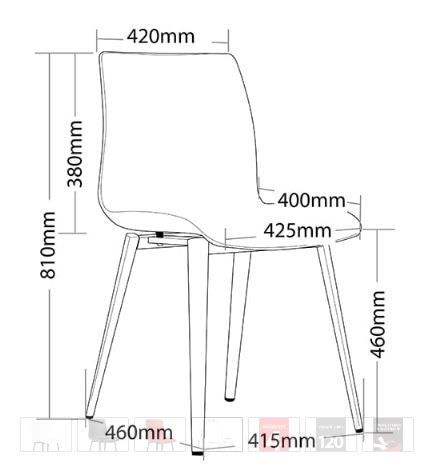 ST Pod Timber Look Metal Leg Plastic Shell Hospitality Chair