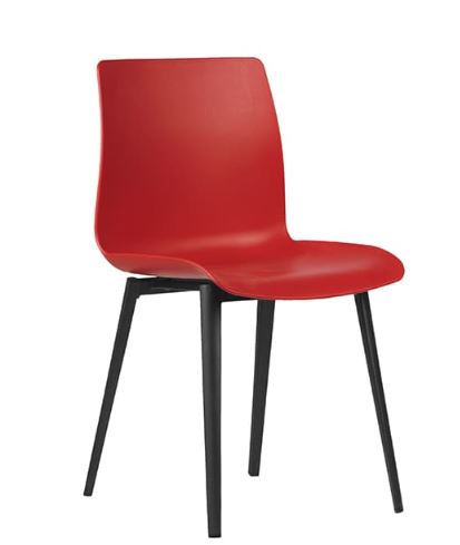 ST Pod Black Metal Leg Plastic Shell Hospitality Chair