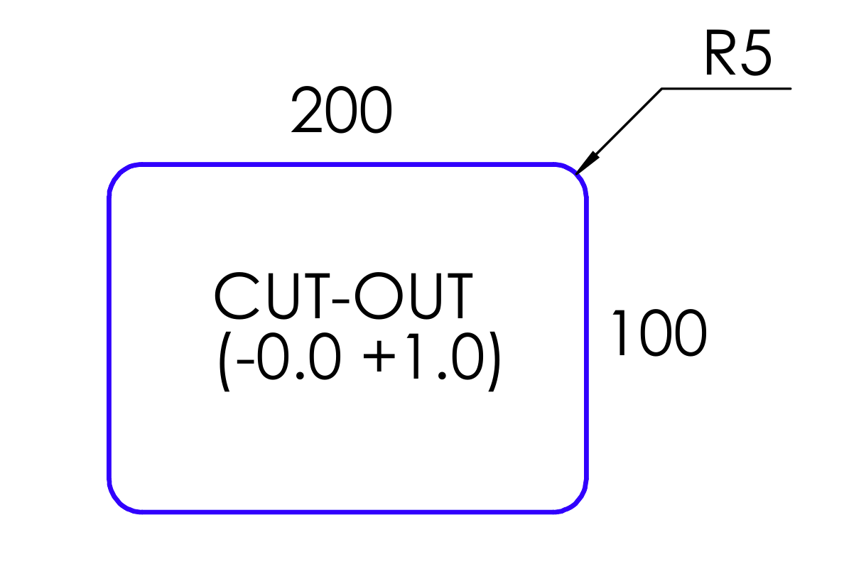 CM Pop Up In Desk 2 GPO Module with L3D Splitter