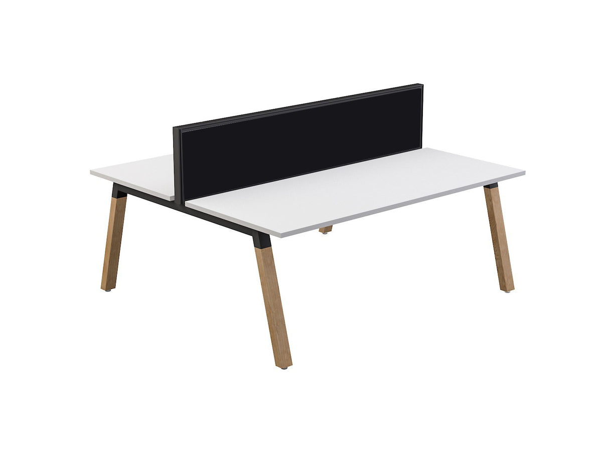 OL Studio50 Deskmount Screens Panel - Splice Fabric with Black Frame - 900mm Height