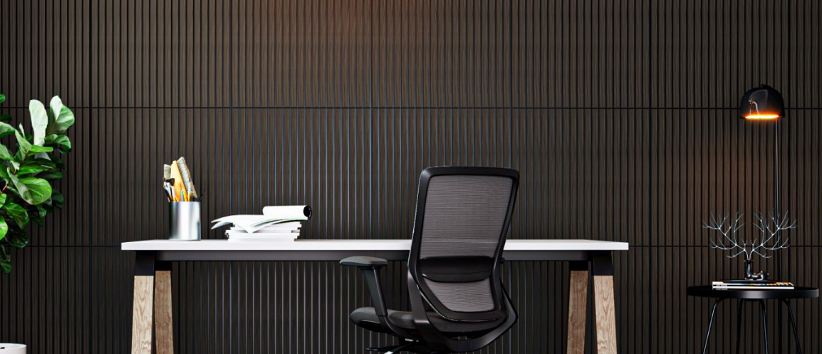 OL Plantation Single Sided Desk with Return