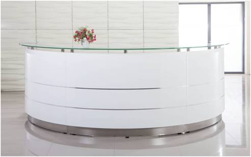 GP Polaris Curve Reception Counter Style E