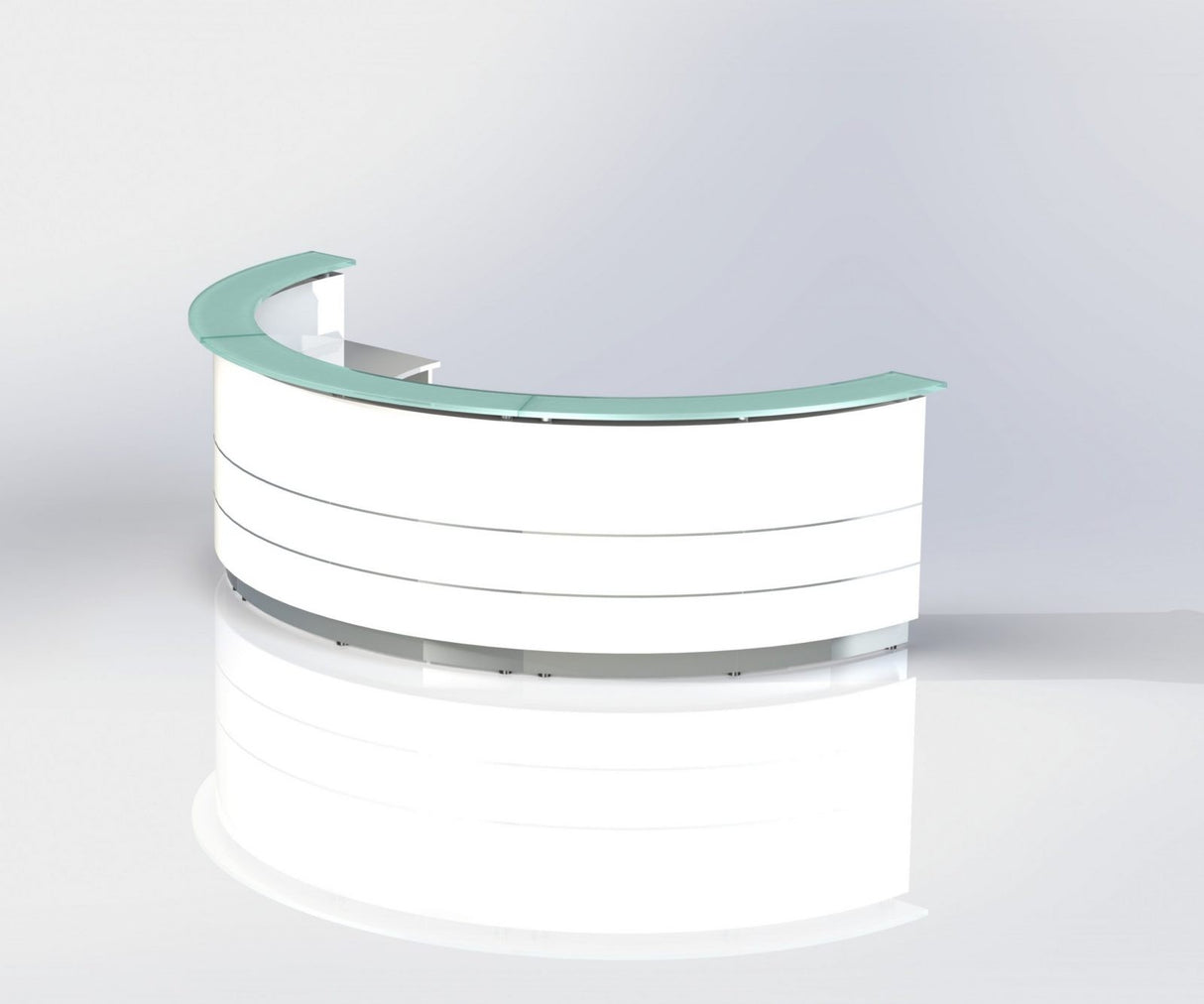 GP Polaris Curve Reception Counter Style C