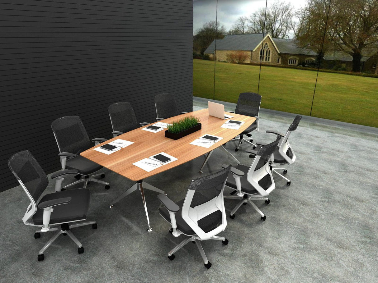 GP Potenza 2 Leg Boardroom Table