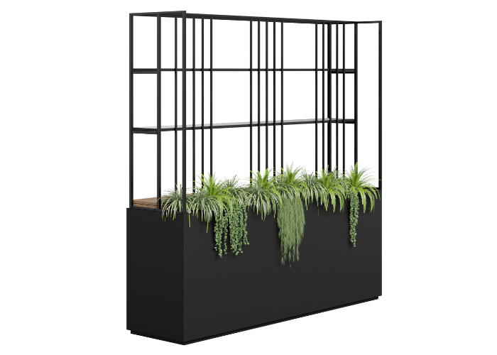 DD Pryce Vertical Garden Storage Divider Wall