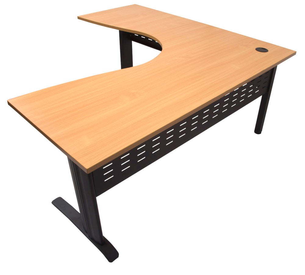 RL Span Metal Leg Corner Workstation