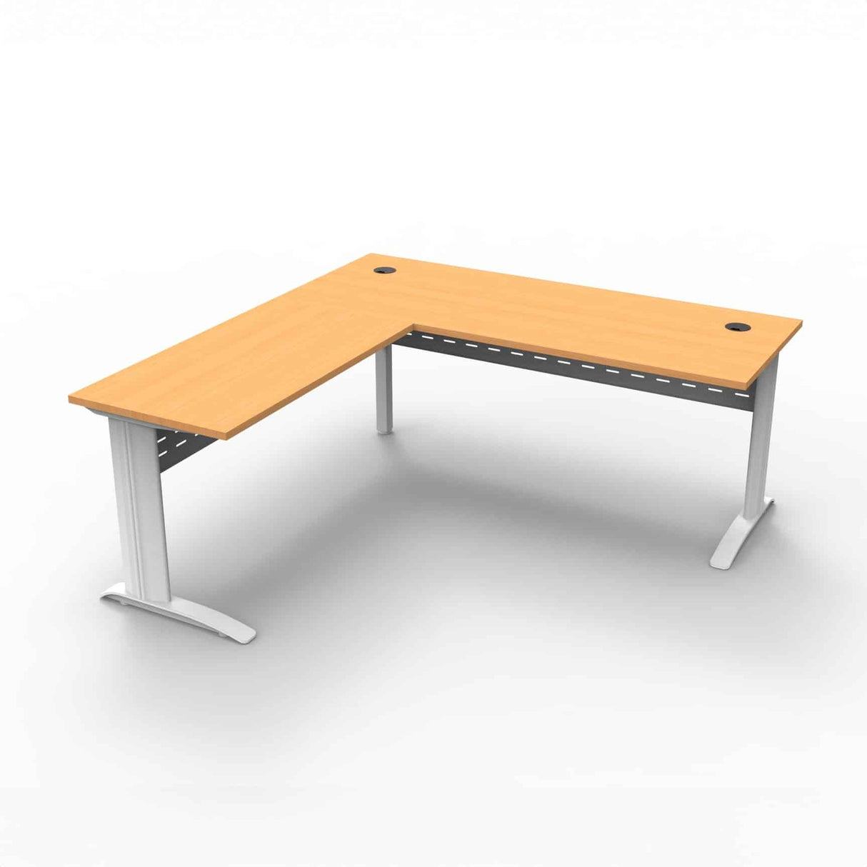 RL Span Corner Office Desk with Return