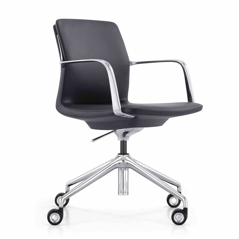 MA Romeo PU Leather Upholstered Aluminium Base Boardroom Chair