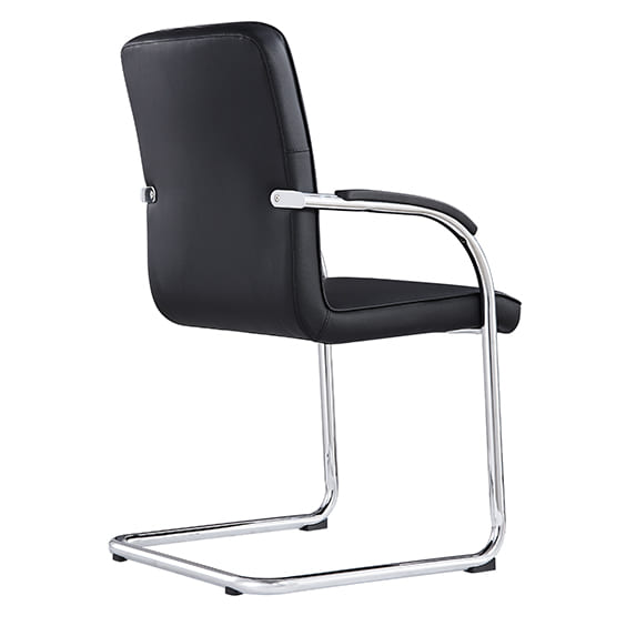 ST Rose PU Leather Upholstered Visitor Chair