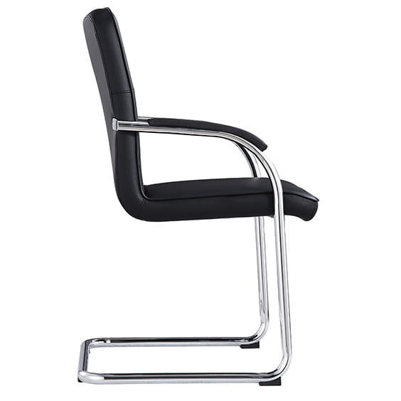 ST Rose PU Leather Upholstered Visitor Chair