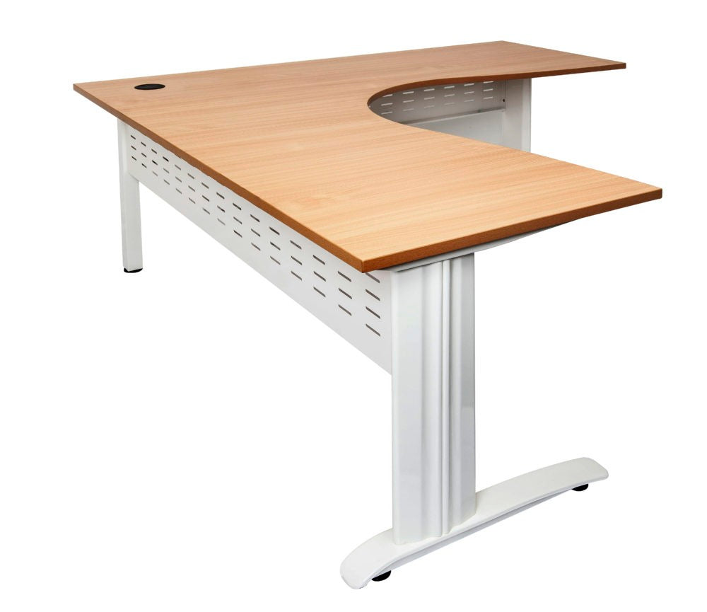 RL Span Metal Leg Corner Workstation