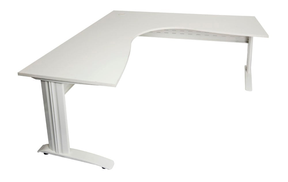 RL Span Metal Leg Corner Workstation