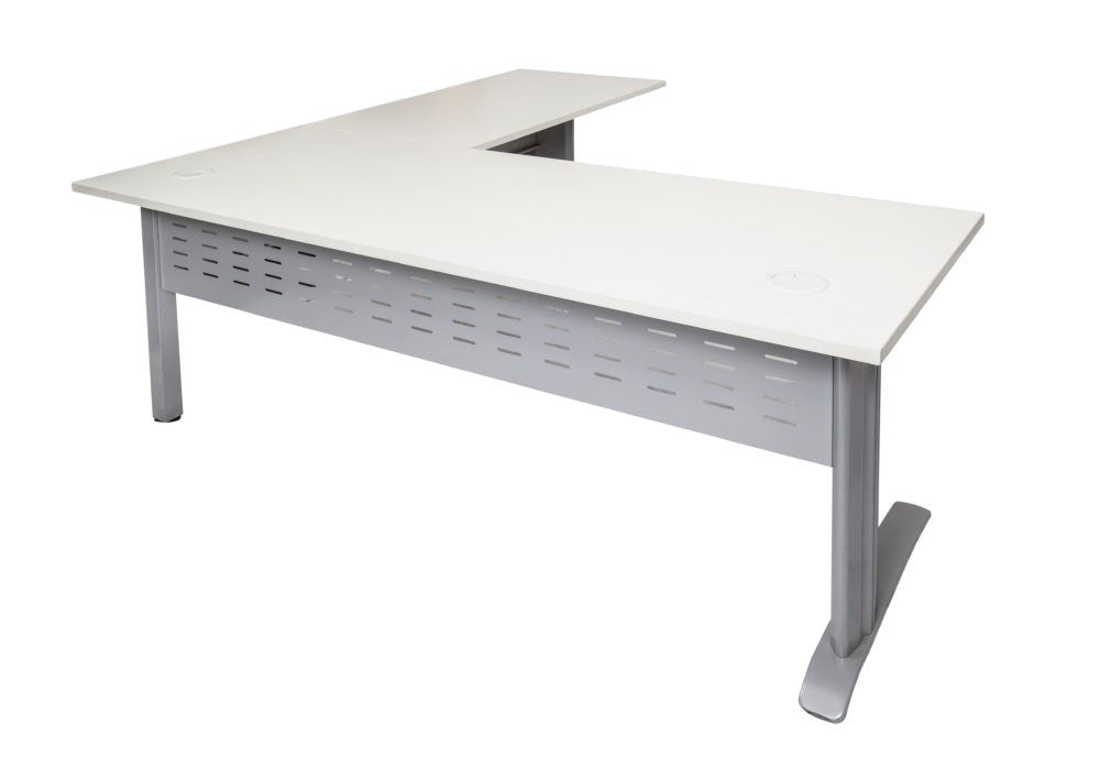 RL Span Corner Office Desk with Return