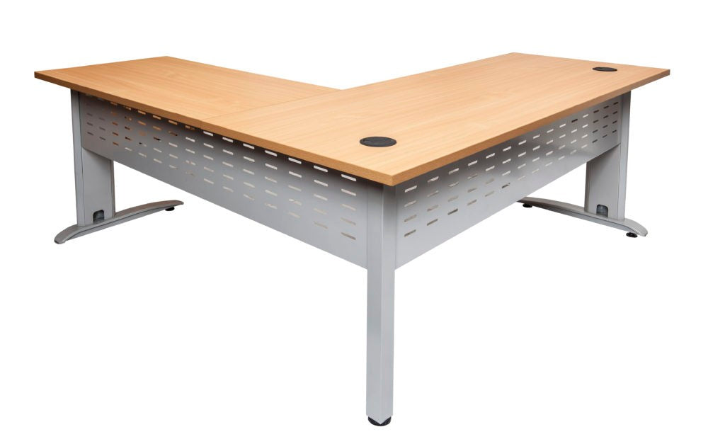 RL Span Corner Office Desk with Return
