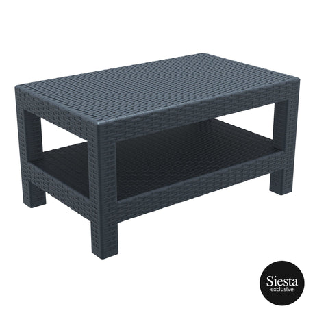 FL Monaco Hospitality Moulded Resin Outdoor Lounge Table