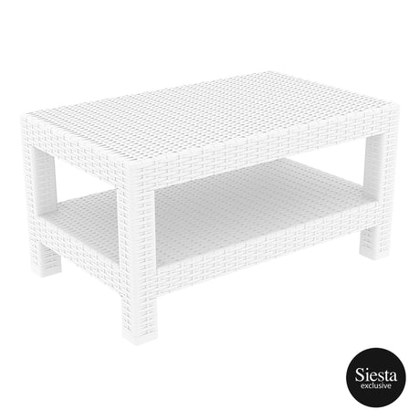 FL Monaco Hospitality Moulded Resin Outdoor Lounge Table