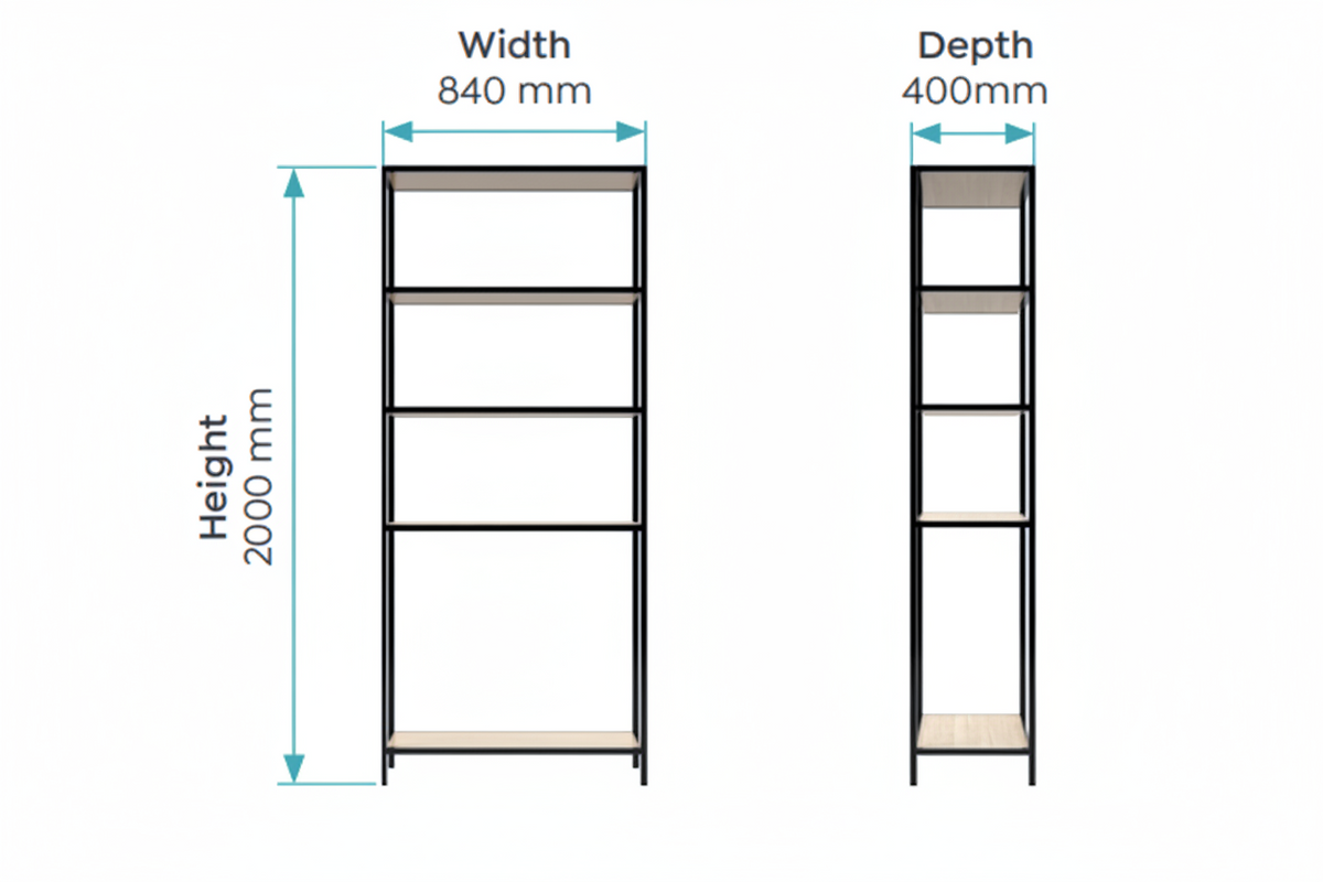 OL Rhodes 2 Door 1 Open Shelf Welded Storage with 3 Planter Box