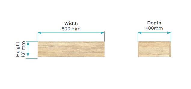 OL Rhodes 2 Door 1 Open Shelf Welded Storage with 3 Planter Box