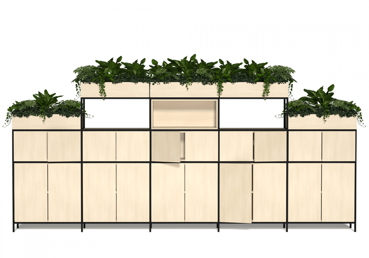 OL Rhodes Wall Mount Cabinet Components