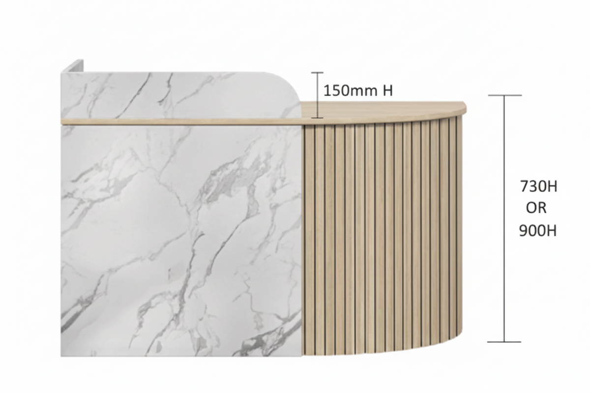 DD Roxburgh Mini Premium Reception Counter