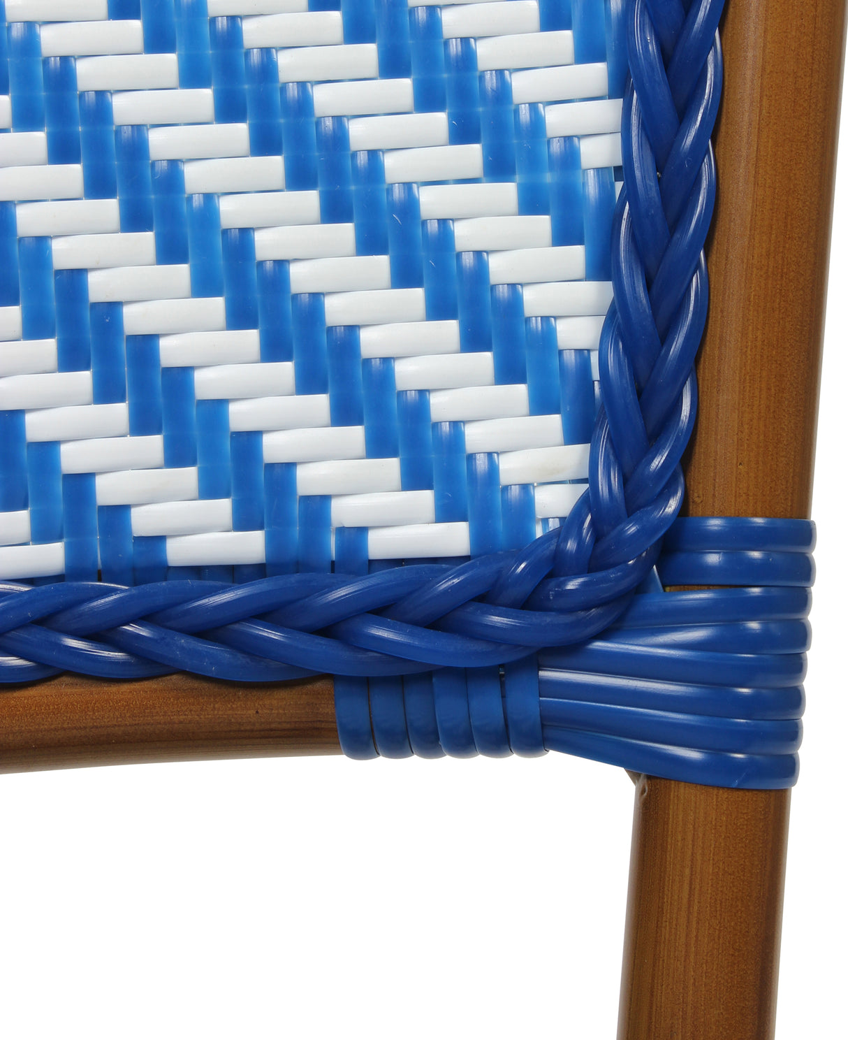 EZ Amalfi Synthetic Wicker Aluminium Frame Outdoor Dining Chair