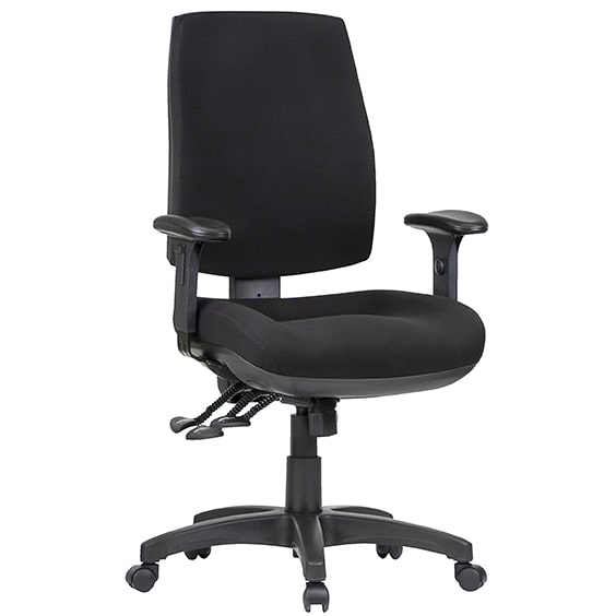 ST Spot Fabric Upholstered High Back Task Chair