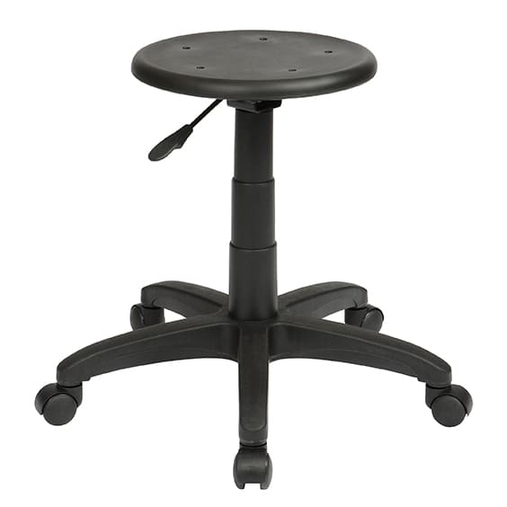 ST State PU Upholstered Height Adjustable Industrial Stool