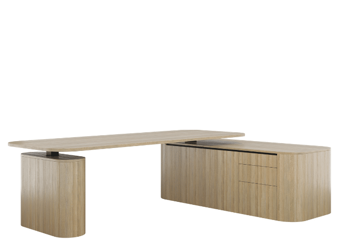 DD Sienna Selectric Height Adjustable Executive Desk