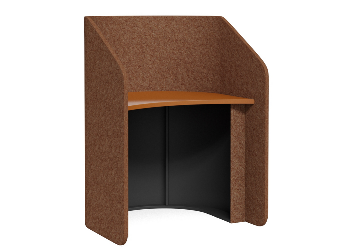 DD Sonik Hub Curved Desk Based Space