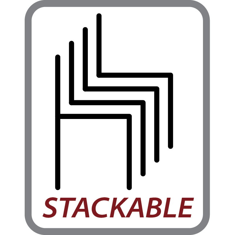 MA Stackable Plastic School Chair