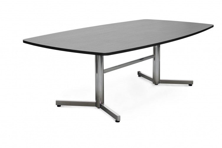 DD Supreme Chrome Base Boardroom Table