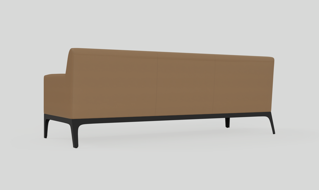 OL Cedar PU Leather Upholstered 3 Seater Breakout Lounge