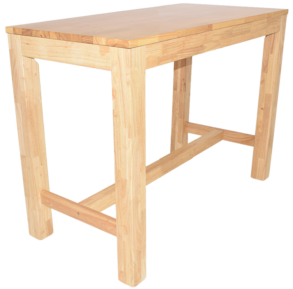 EZ BAR TABLE CHUNK 1200MM LIGHTOAK