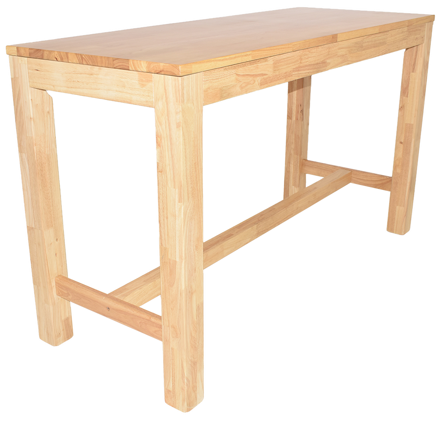 EZ BAR TABLE CHUNK 1800MM LIGHTOAK