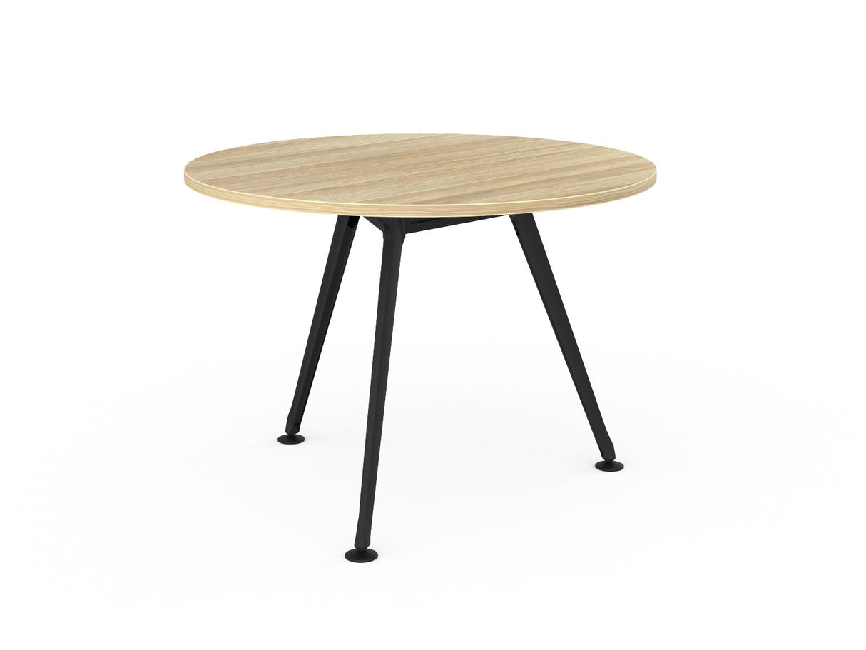 OL Team Metal Leg Round Meeting Table