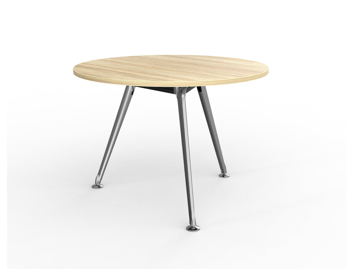 OL Team Metal Leg Round Meeting Table