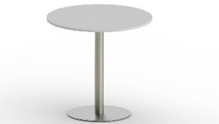 TW Disk Base Round Bar Table