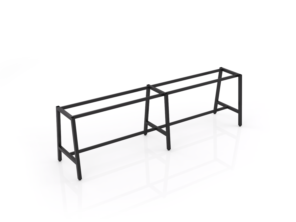 OL Trestle Metal Bar Leaner Frame