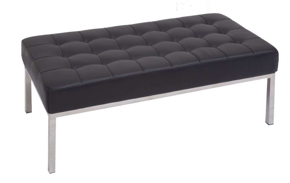 RL Venus PU Leather Upholstered Breakout Ottoman
