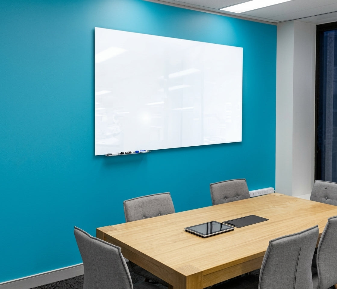 VC Accent Frameless Glass Whiteboard